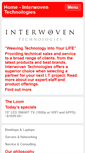 Mobile Screenshot of interwoventech.com